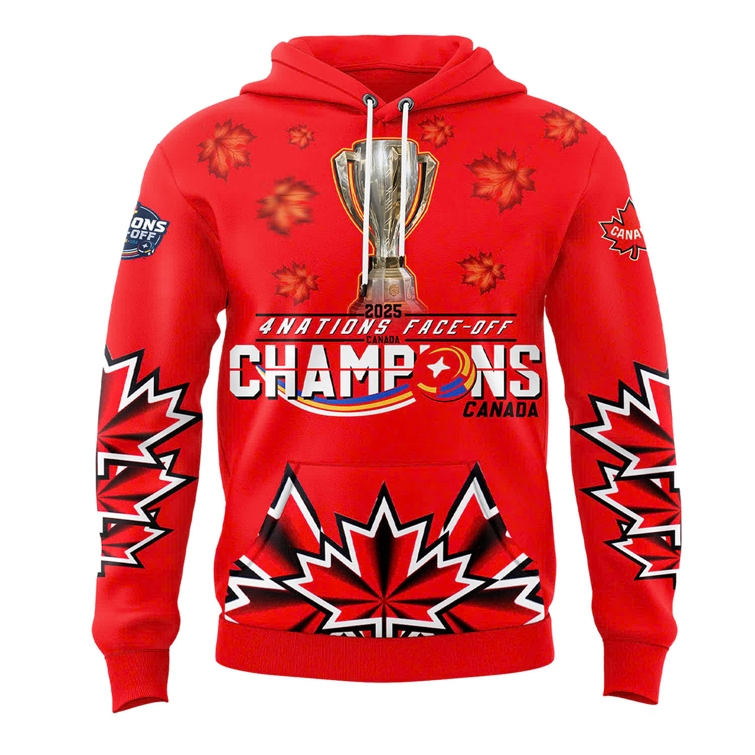 Canadians Hockey Champions 2025 Hoodie - Famjoys Canadians Hockey Champions 2025 Hoodie - Famjoys