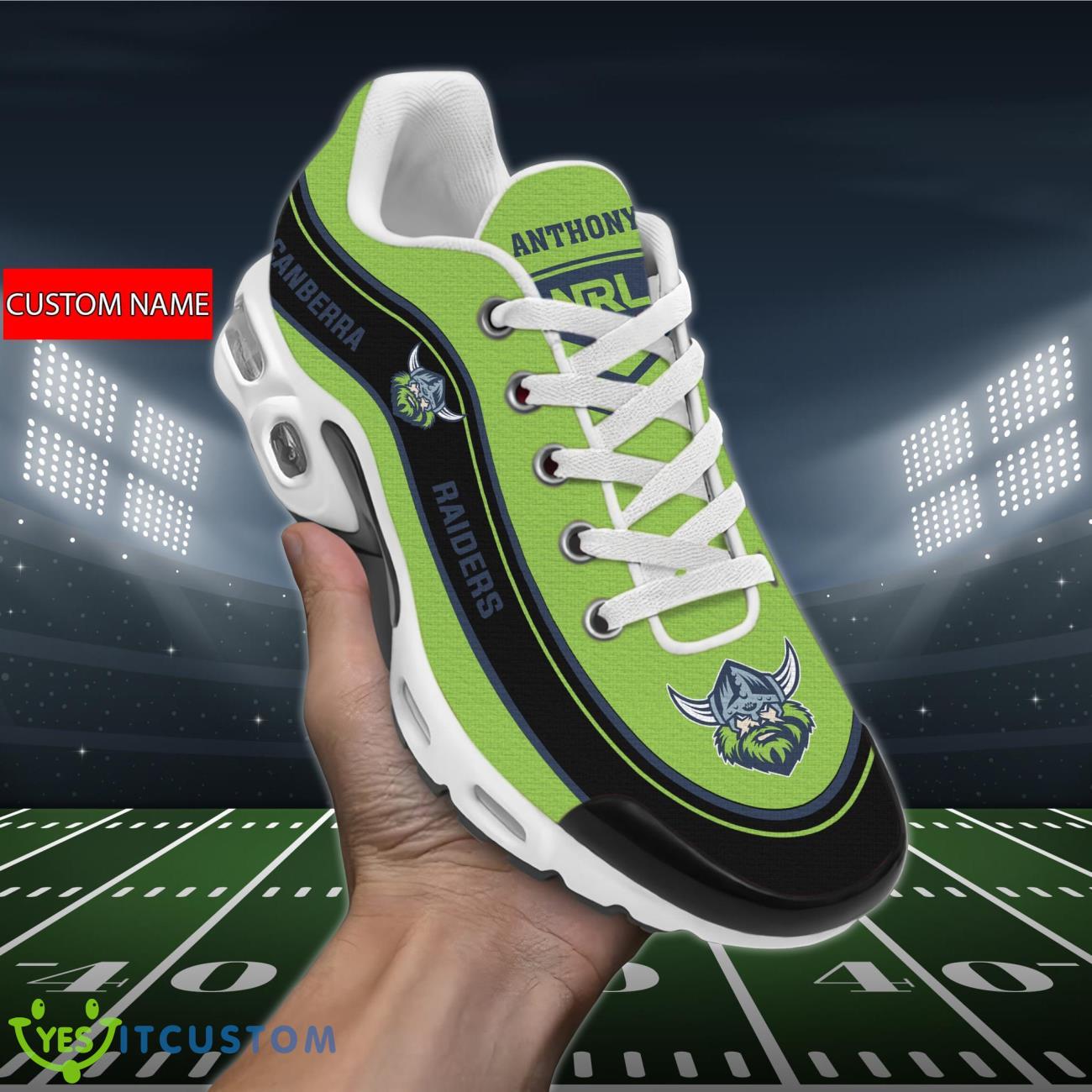 Canberra Raiders Personalized Name Air Cushion Sports Shoes Sneaker KLTNS220215 - Famjoys Canberra Raiders Personalized Name Air Cushion Sports Shoes Sneaker KLTNS220215 - Famjoys