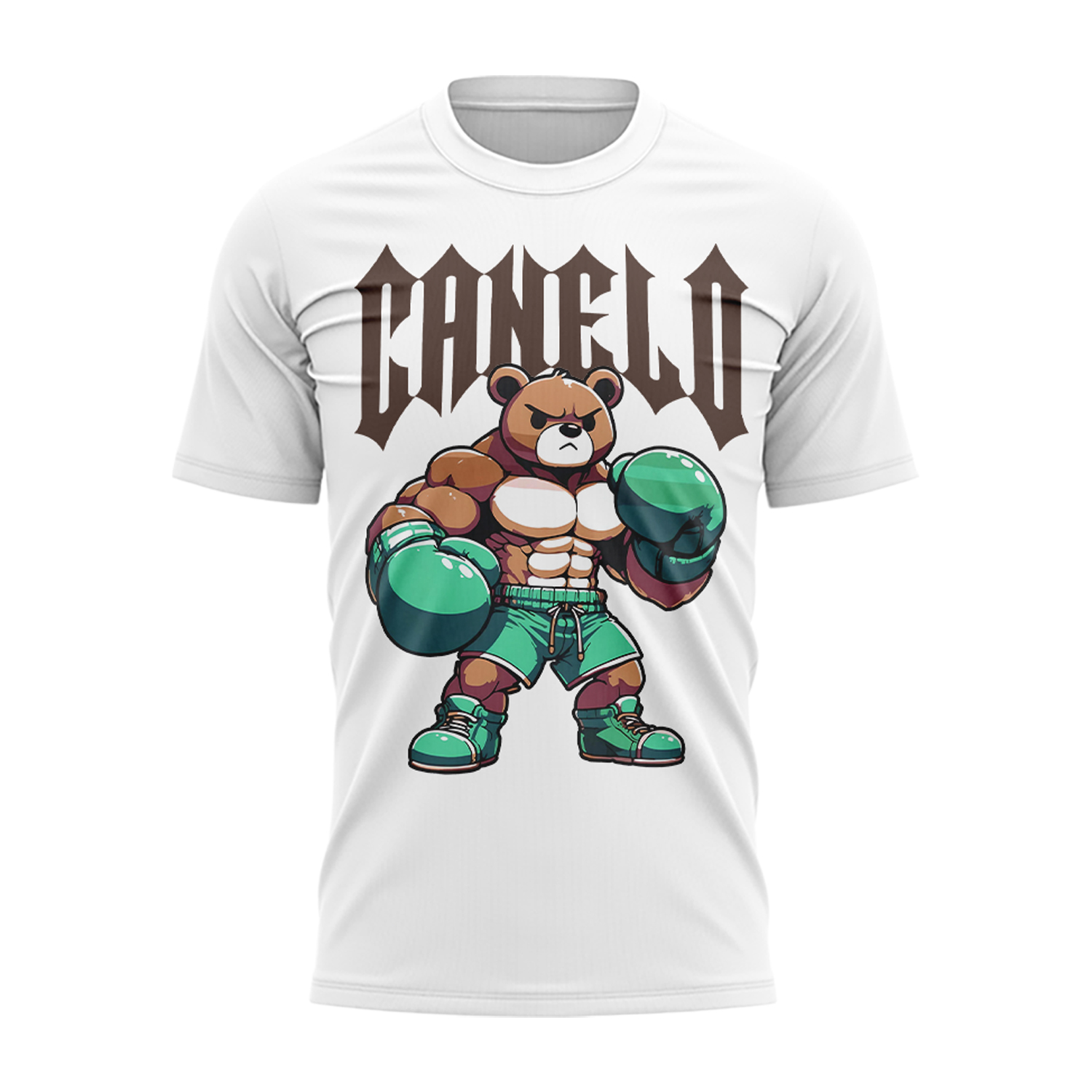 Canelo Bear T shirt - Famjoys Canelo Bear T shirt - Famjoys