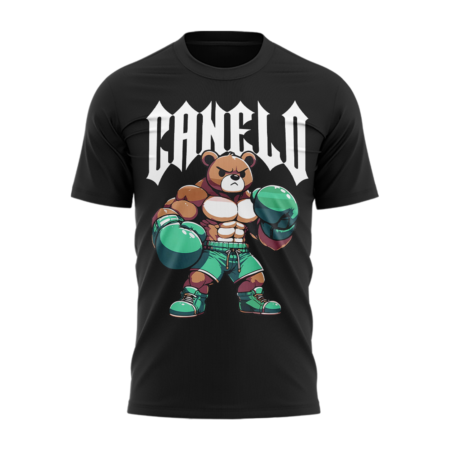 Canelo Bear T shirt - Famjoys Canelo Bear T shirt - Famjoys