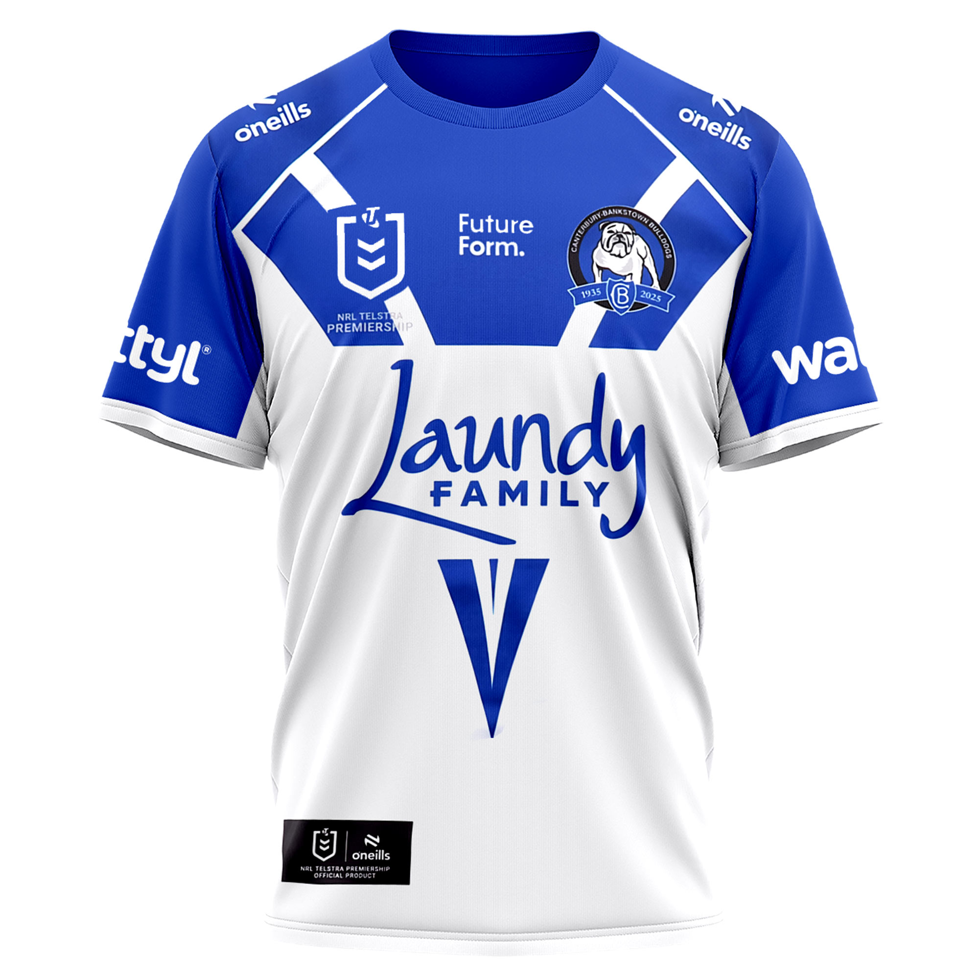 Canterbury-Bankstown Bulldogs 2025 Tee - Famjoys Canterbury-Bankstown Bulldogs 2025 Tee - Famjoys
