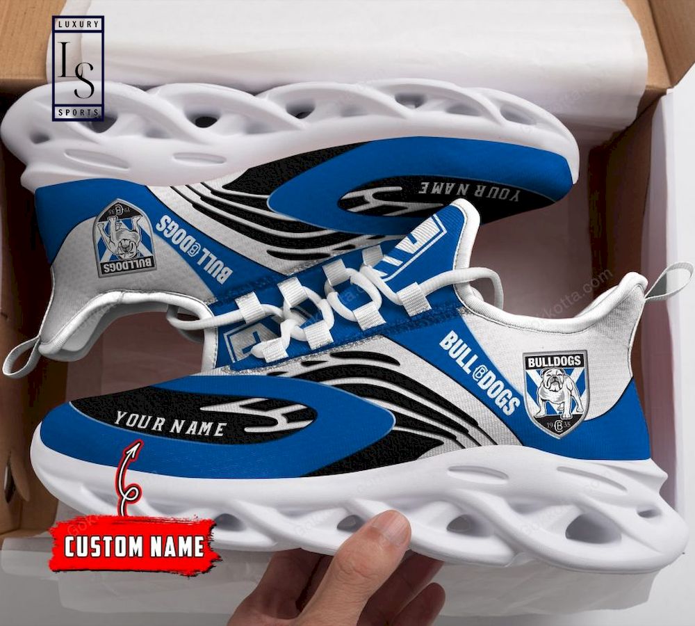 Canterbury-Bankstown Bulldogs NRL Personalized Max Soul Shoes - Famjoys Canterbury-Bankstown Bulldogs NRL Personalized Max Soul Shoes - Famjoys