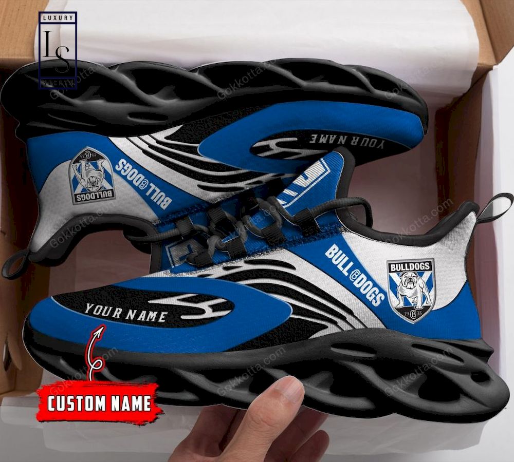 Canterbury-Bankstown Bulldogs NRL Personalized Max Soul Shoes - Famjoys Canterbury-Bankstown Bulldogs NRL Personalized Max Soul Shoes - Famjoys