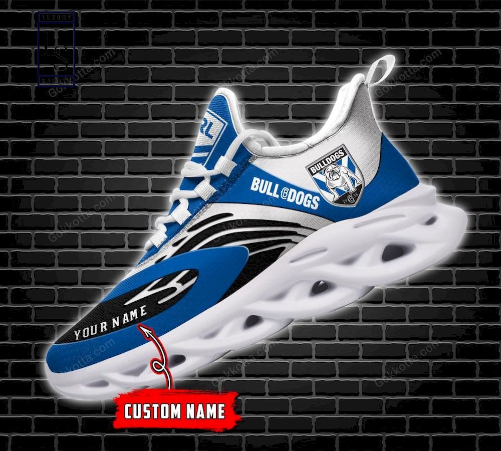 Canterbury-Bankstown Bulldogs NRL Personalized Max Soul Shoes - Famjoys Canterbury-Bankstown Bulldogs NRL Personalized Max Soul Shoes - Famjoys