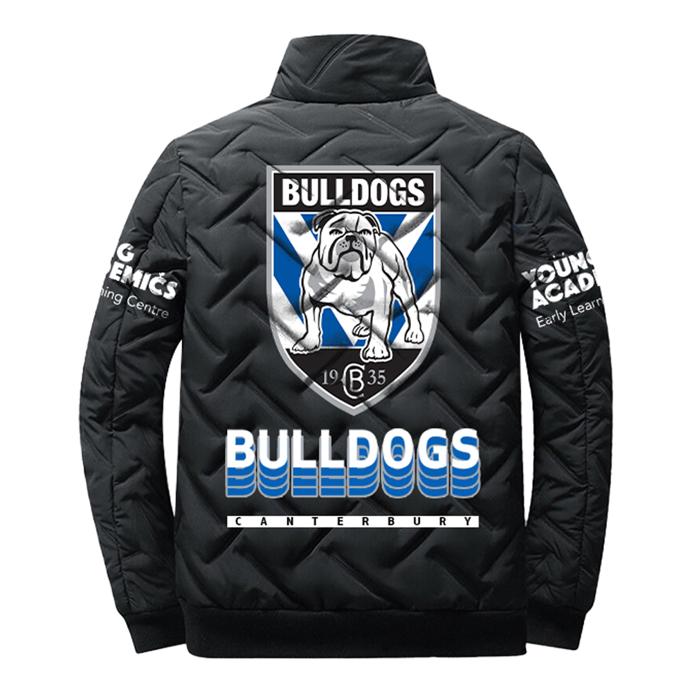 Canterbury-Bankstown Bulldogs Puffer Jacket NQ1 - Famjoys Canterbury-Bankstown Bulldogs Puffer Jacket NQ1 - Famjoys