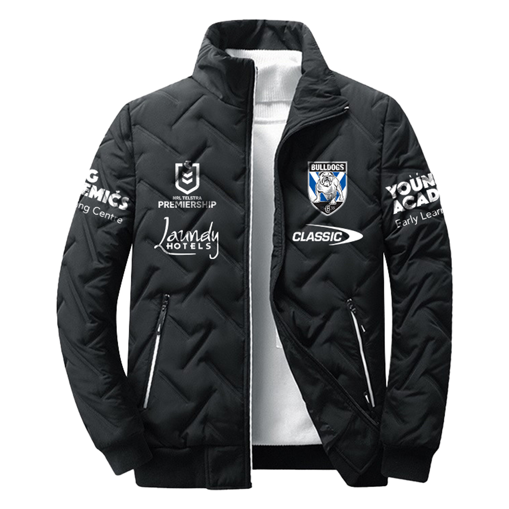 Canterbury-Bankstown Bulldogs Puffer Jacket NQ1 - Famjoys Canterbury-Bankstown Bulldogs Puffer Jacket NQ1 - Famjoys