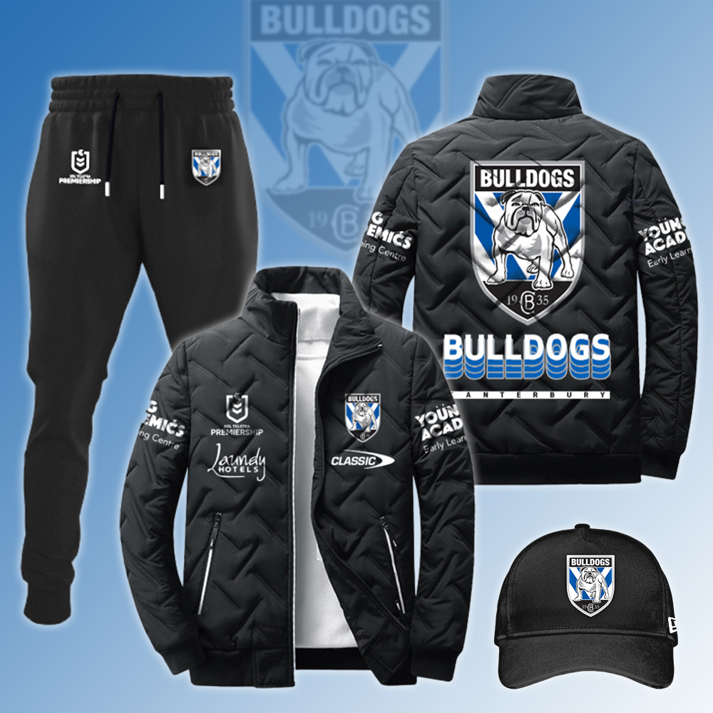 Canterbury-Bankstown Bulldogs Puffer Jacket NQ1 - Famjoys Canterbury-Bankstown Bulldogs Puffer Jacket NQ1 - Famjoys