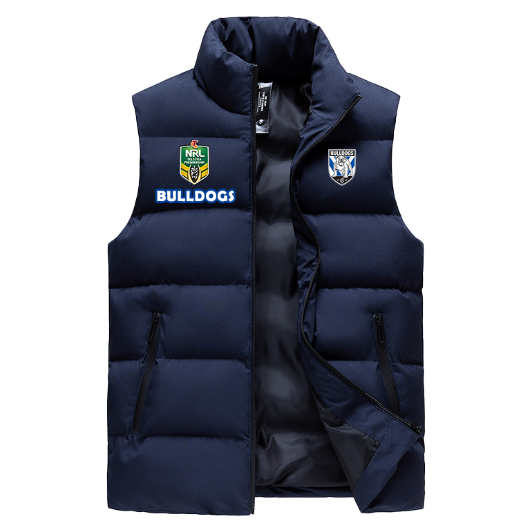 Canterbury Bulldogs 2D Cotton Vest 2025 Limited - Famjoys Canterbury Bulldogs 2D Cotton Vest 2025 Limited - Famjoys