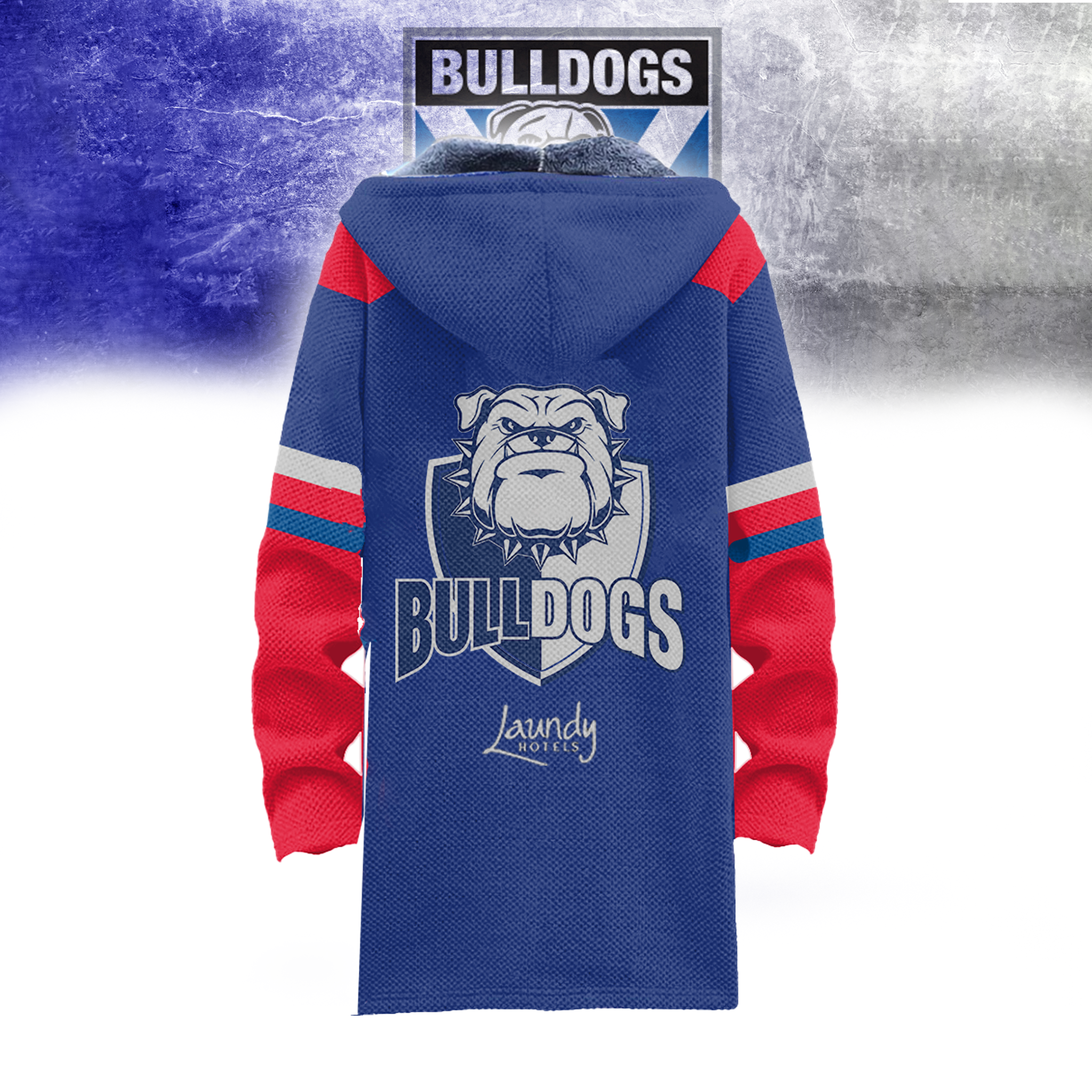 Canterbury Bulldogs Fleece Wind Jacket Limited - Famjoys Canterbury Bulldogs Fleece Wind Jacket Limited - Famjoys