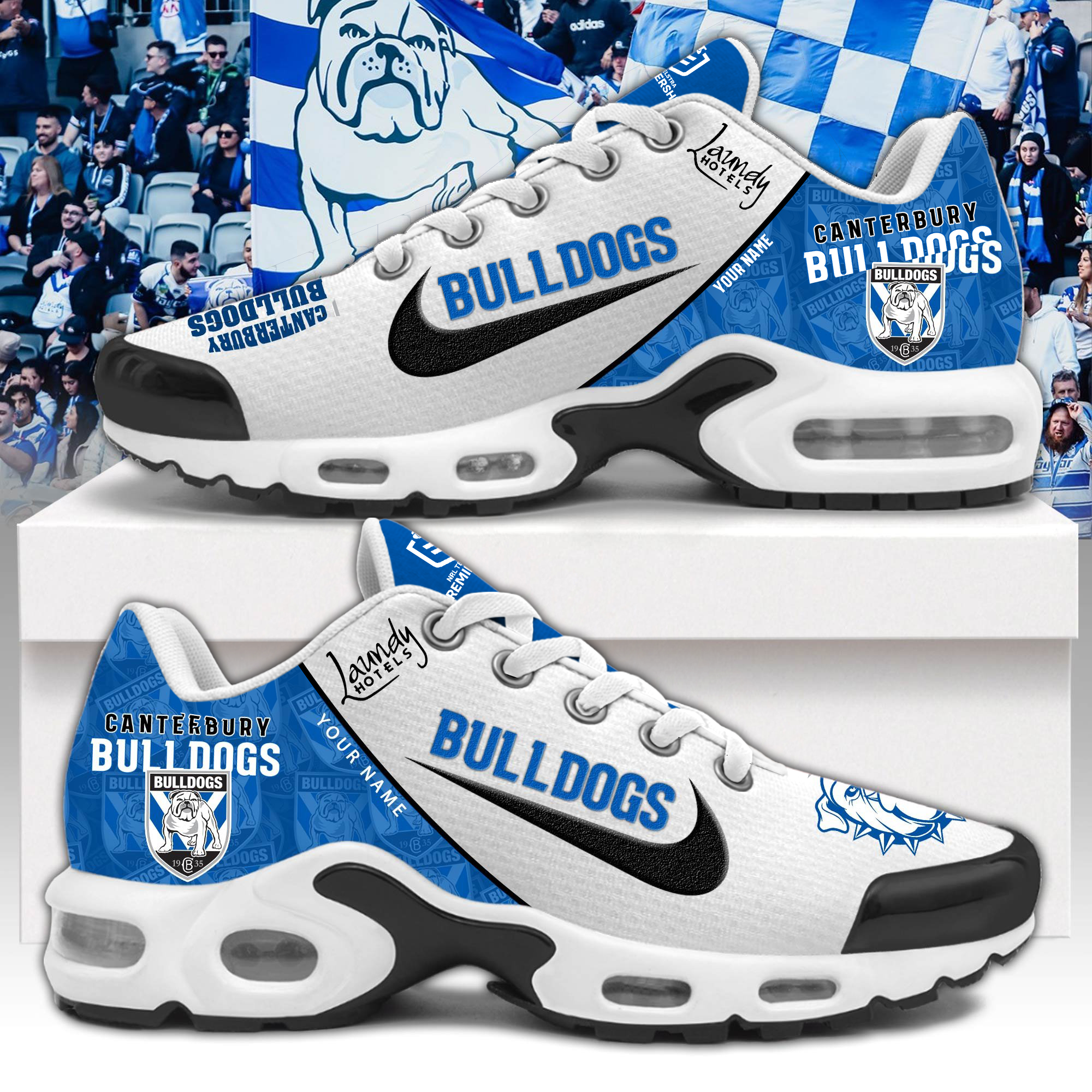 Canterbury Bulldogs Premium Sneaker 2025 - Famjoys Canterbury Bulldogs Premium Sneaker 2025 - Famjoys