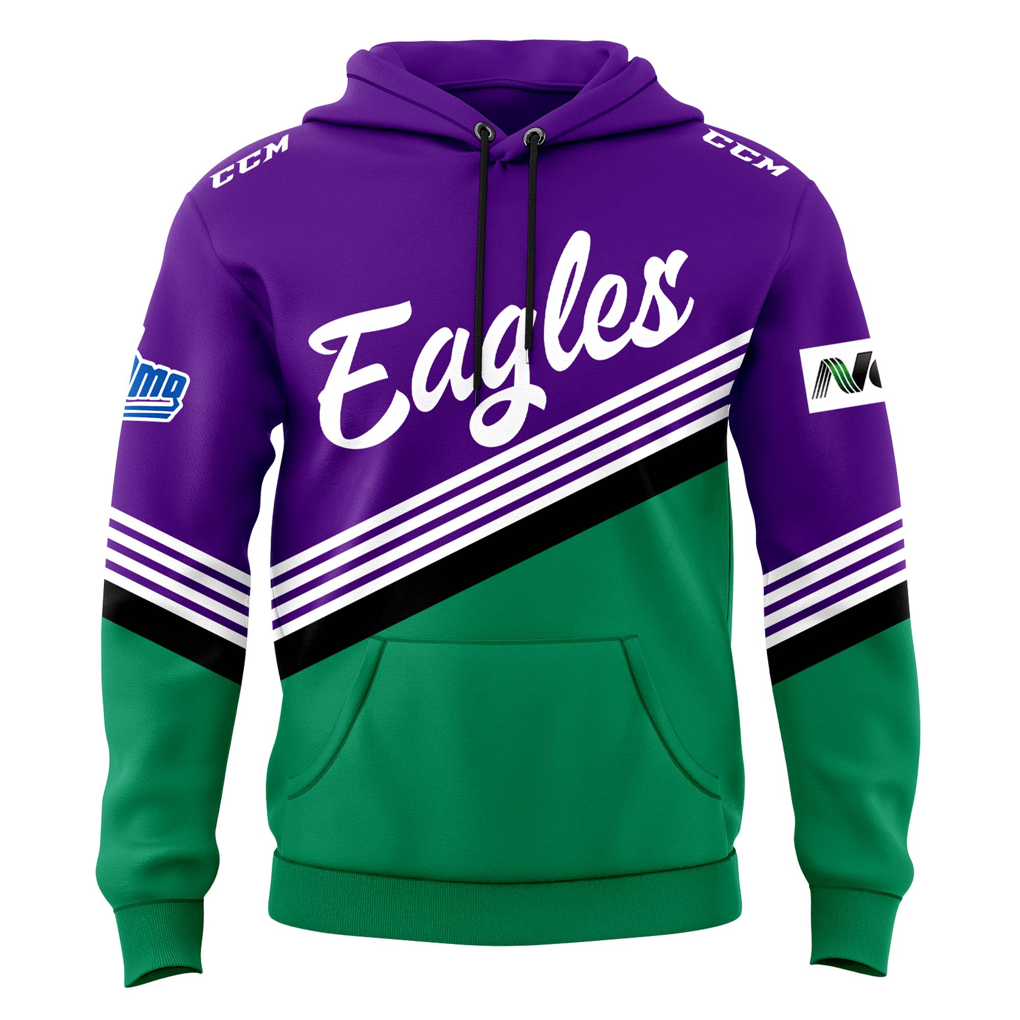 Cape Breton Eagles Hockey Fighting Cancer Hoodie - Famjoys Cape Breton Eagles Hockey Fighting Cancer Hoodie - Famjoys