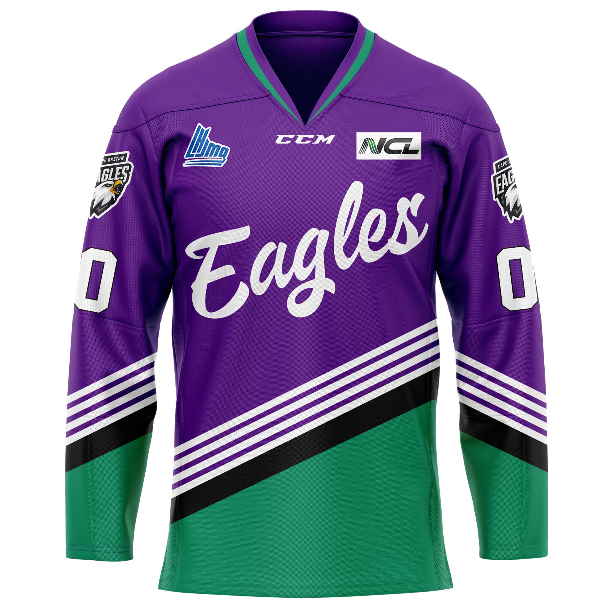 Cape Breton Eagles Hockey Fighting Cancer Jersey - Famjoys Cape Breton Eagles Hockey Fighting Cancer Jersey - Famjoys