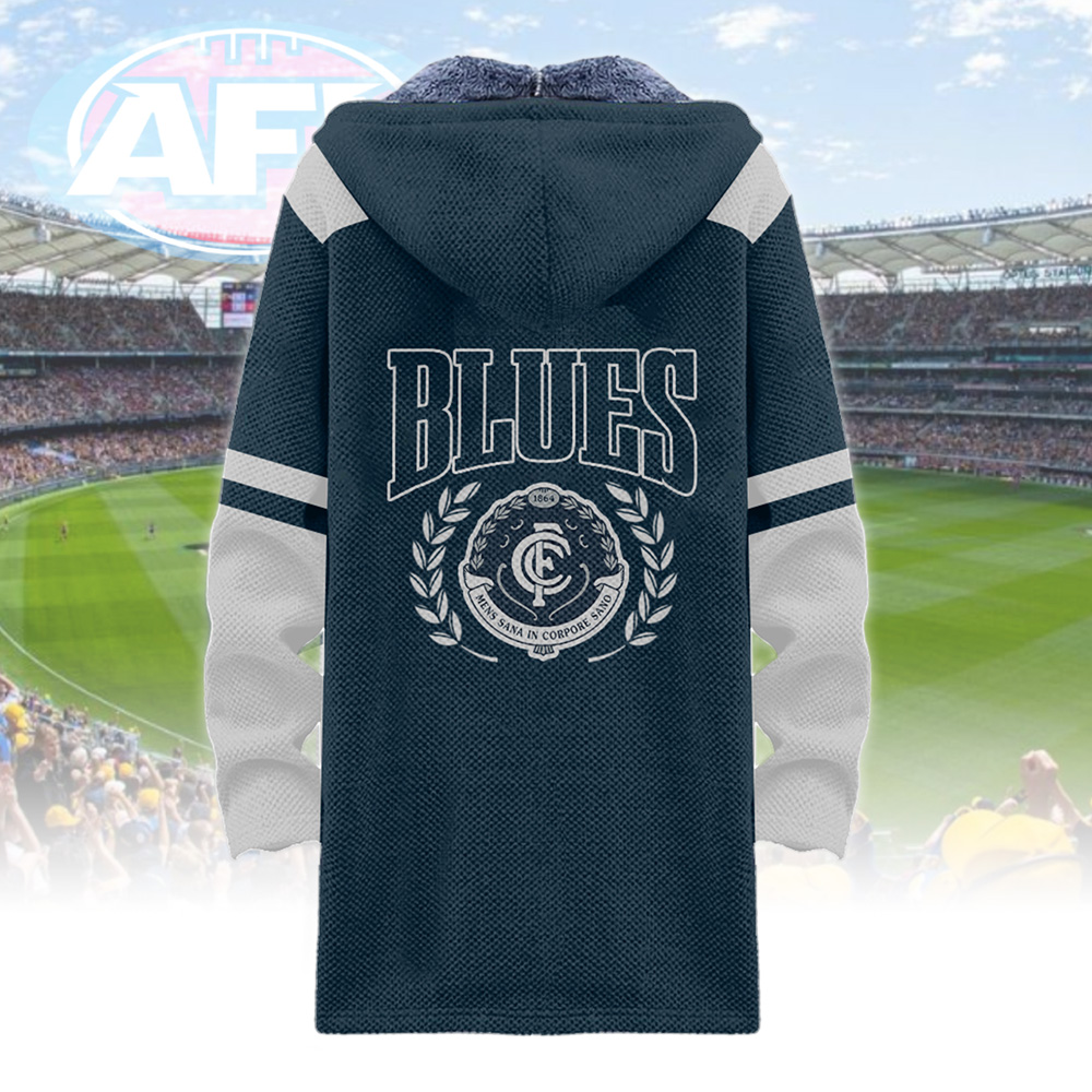 Carlton Blues Fleece Wind Jacket - Famjoys Carlton Blues Fleece Wind Jacket - Famjoys