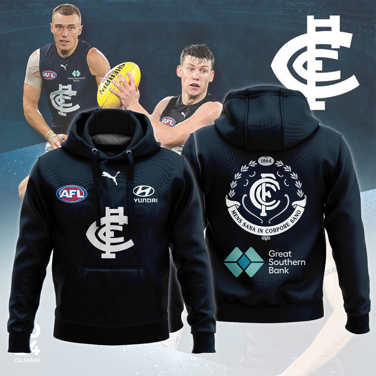 Carlton Blues Hoodie - Famjoys Carlton Blues Hoodie - Famjoys