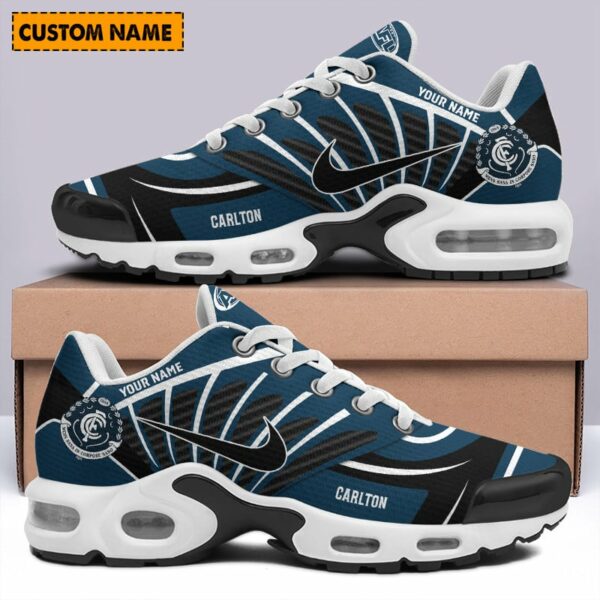 Carlton Blues New Personalized AFL Air Max Plus Shoes For Fan - Famjoys Carlton Blues New Personalized AFL Air Max Plus Shoes For Fan - Famjoys