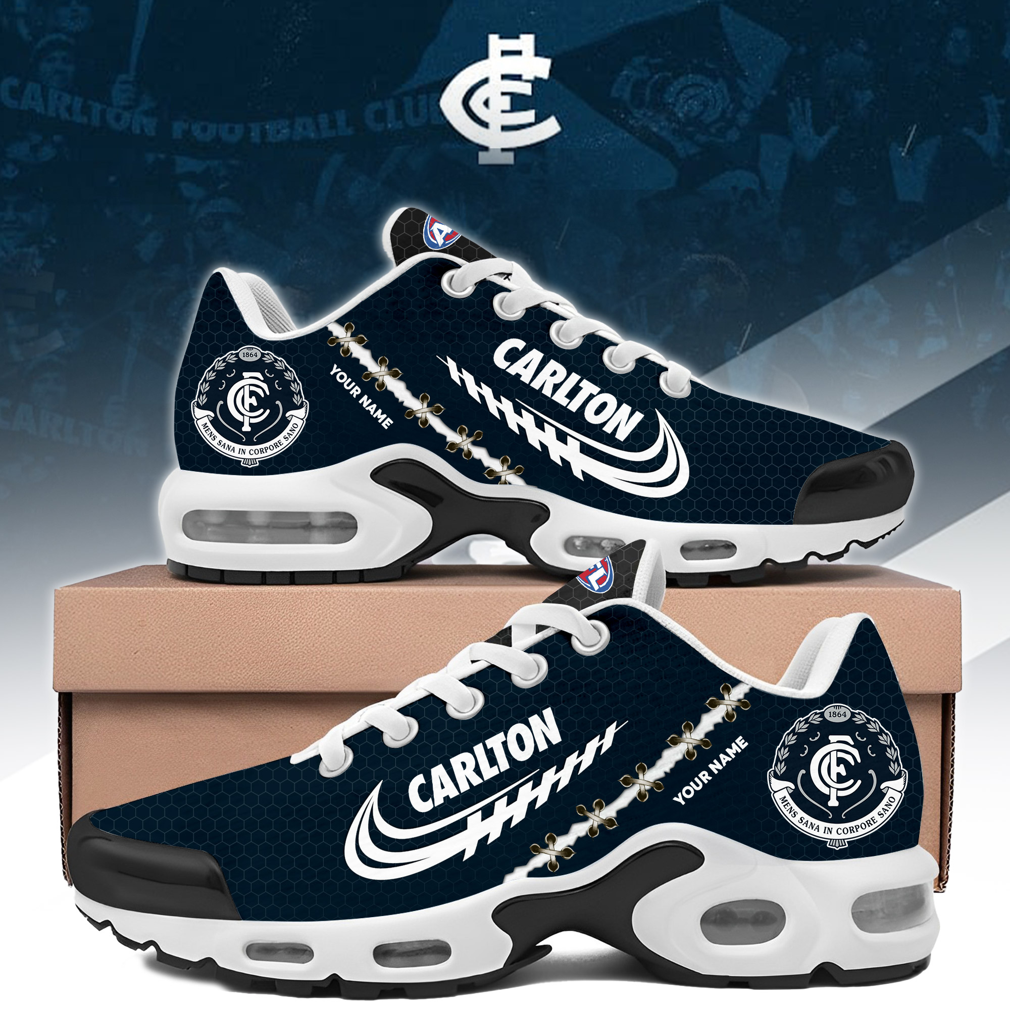 Carlton Football Club Shoes - Famjoys Carlton Football Club Shoes - Famjoys