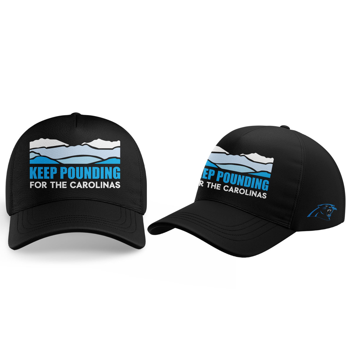 Carolina Panthers Keep Pounding Tshirt Set+NT08102409ID10DS10 - Famjoys Carolina Panthers Keep Pounding Tshirt Set+NT08102409ID10DS10 - Famjoys