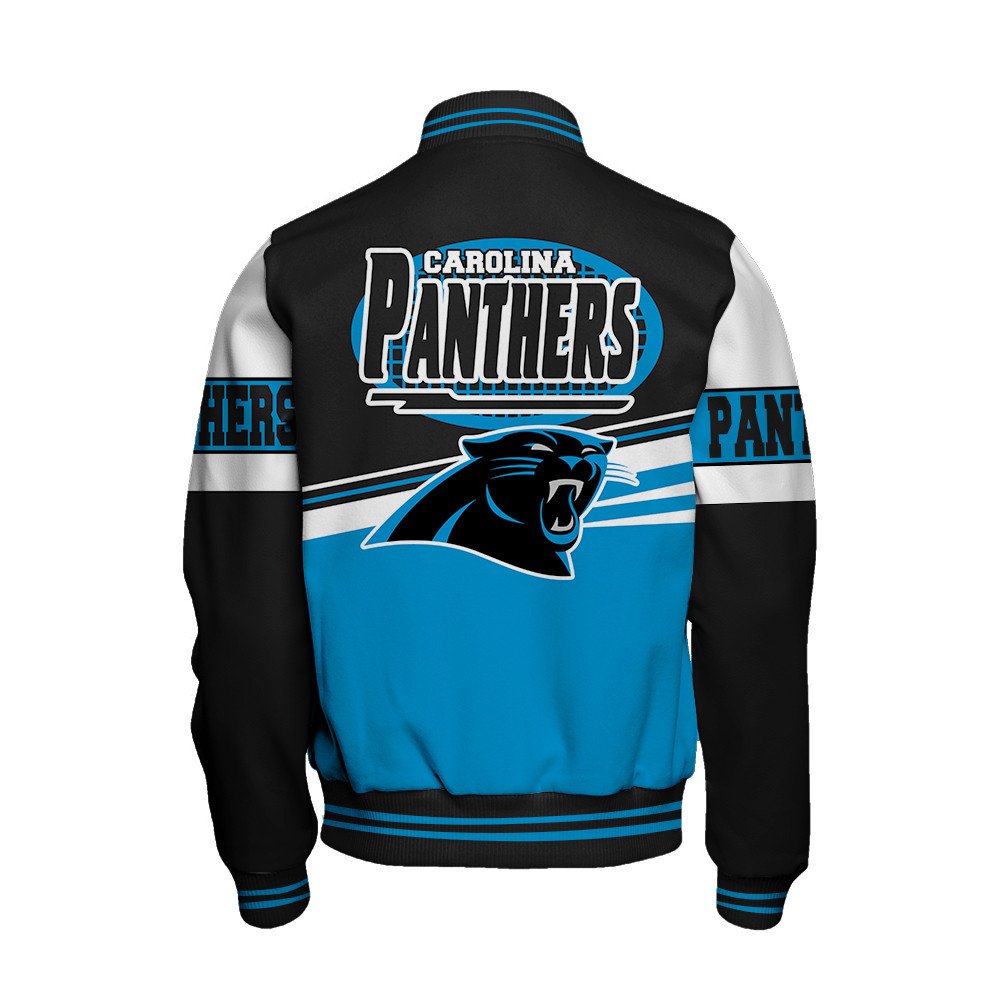 Carolina Panthers - Second Family Unisex Varsity Jacket - Famjoys Carolina Panthers - Second Family Unisex Varsity Jacket - Famjoys