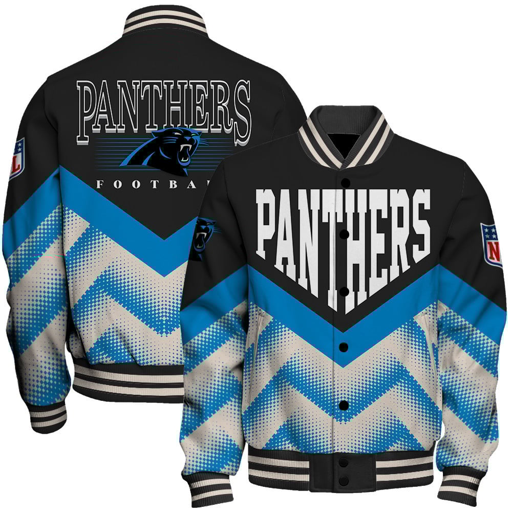 Carolina Panthers - We Are One Unisex Varsity Jacket - Famjoys Carolina Panthers - We Are One Unisex Varsity Jacket - Famjoys