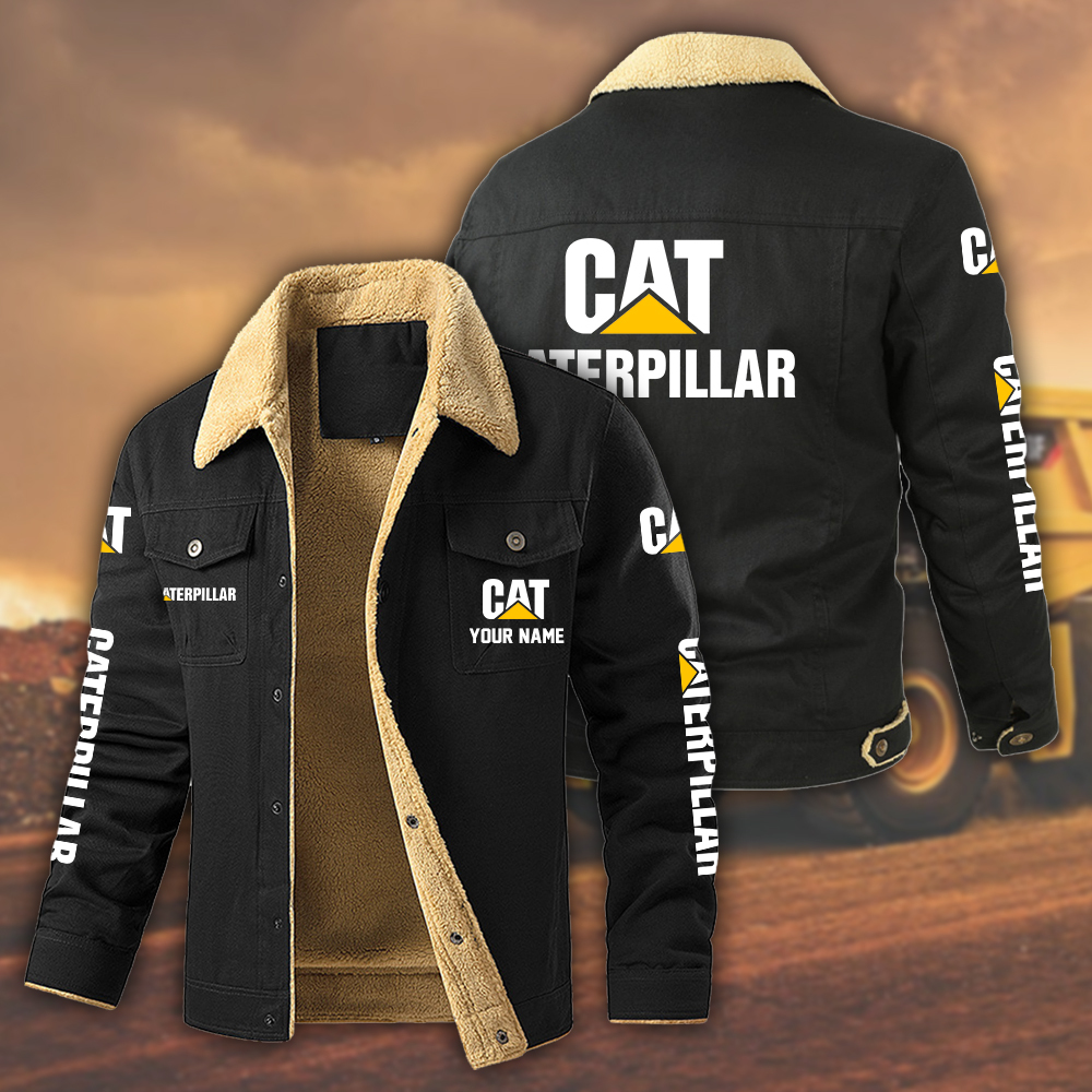 Caterpillar CAT Fleece Jacket - Famjoys Caterpillar CAT Fleece Jacket - Famjoys