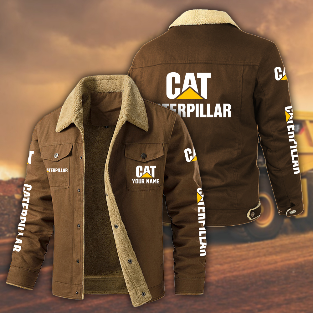 Caterpillar CAT Fleece Jacket - Famjoys Caterpillar CAT Fleece Jacket - Famjoys