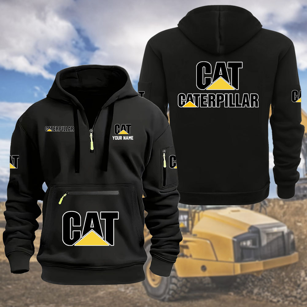 Caterpillar CAT Heavy Hoodie - Famjoys Caterpillar CAT Heavy Hoodie - Famjoys