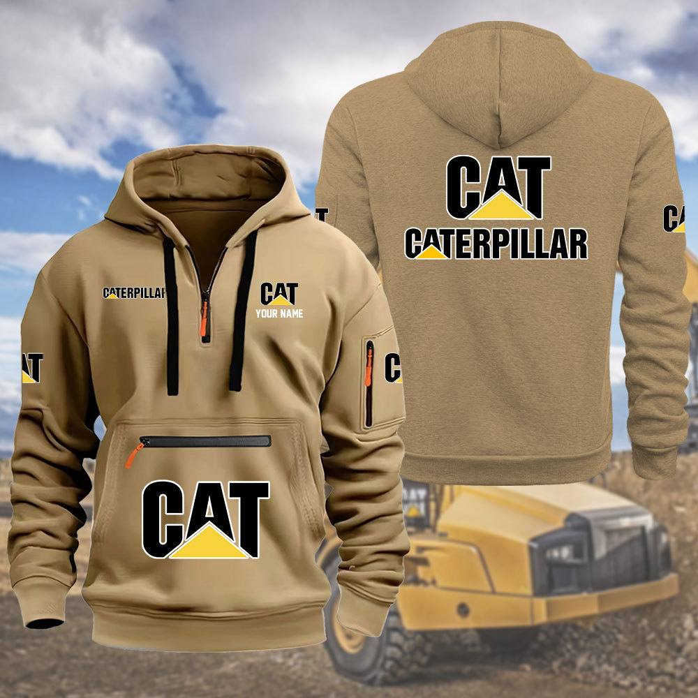 Caterpillar CAT Heavy Hoodie - Famjoys Caterpillar CAT Heavy Hoodie - Famjoys
