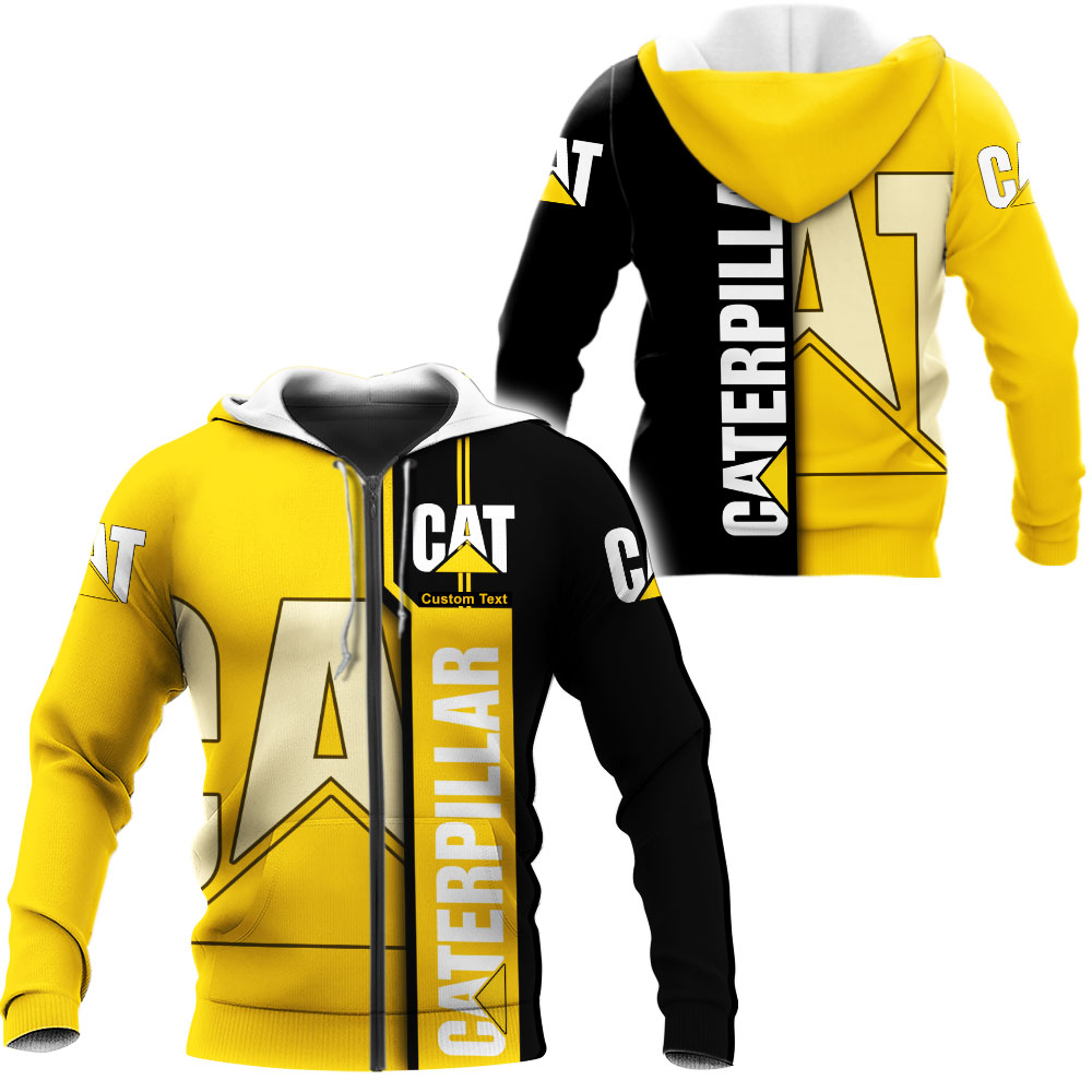 Caterpillar Inc 3D Apparel Zip Hoodie,Pant,Polo, Button Hawaii Shirt Personalized - Famjoys Caterpillar Inc 3D Apparel Zip Hoodie,Pant,Polo, Button Hawaii Shirt Personalized - Famjoys