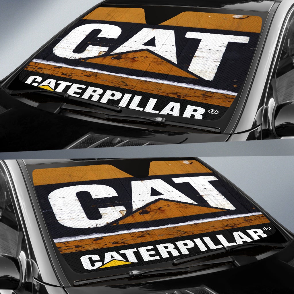Caterpillar Windshield Sun Shade V1 - Famjoys Caterpillar Windshield Sun Shade V1 - Famjoys