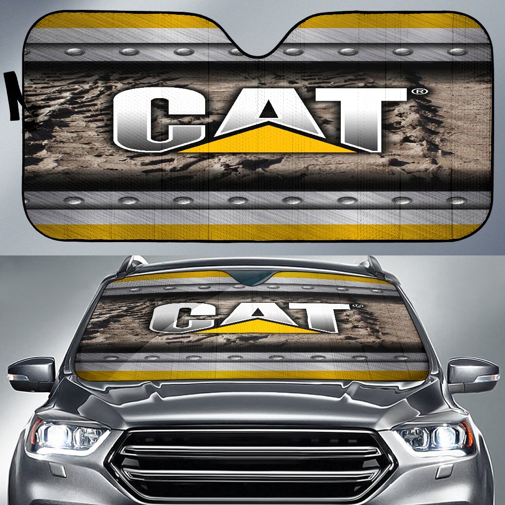 Caterpillar Windshield Sun Shade V2 - Famjoys Caterpillar Windshield Sun Shade V2 - Famjoys