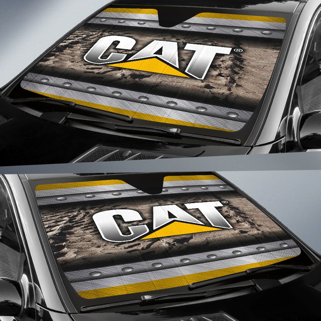 Caterpillar Windshield Sun Shade V2 - Famjoys Caterpillar Windshield Sun Shade V2 - Famjoys