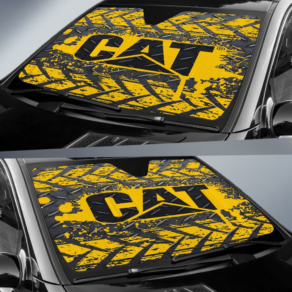 Caterpillar Windshield Sun Shade V3 - Famjoys Caterpillar Windshield Sun Shade V3 - Famjoys