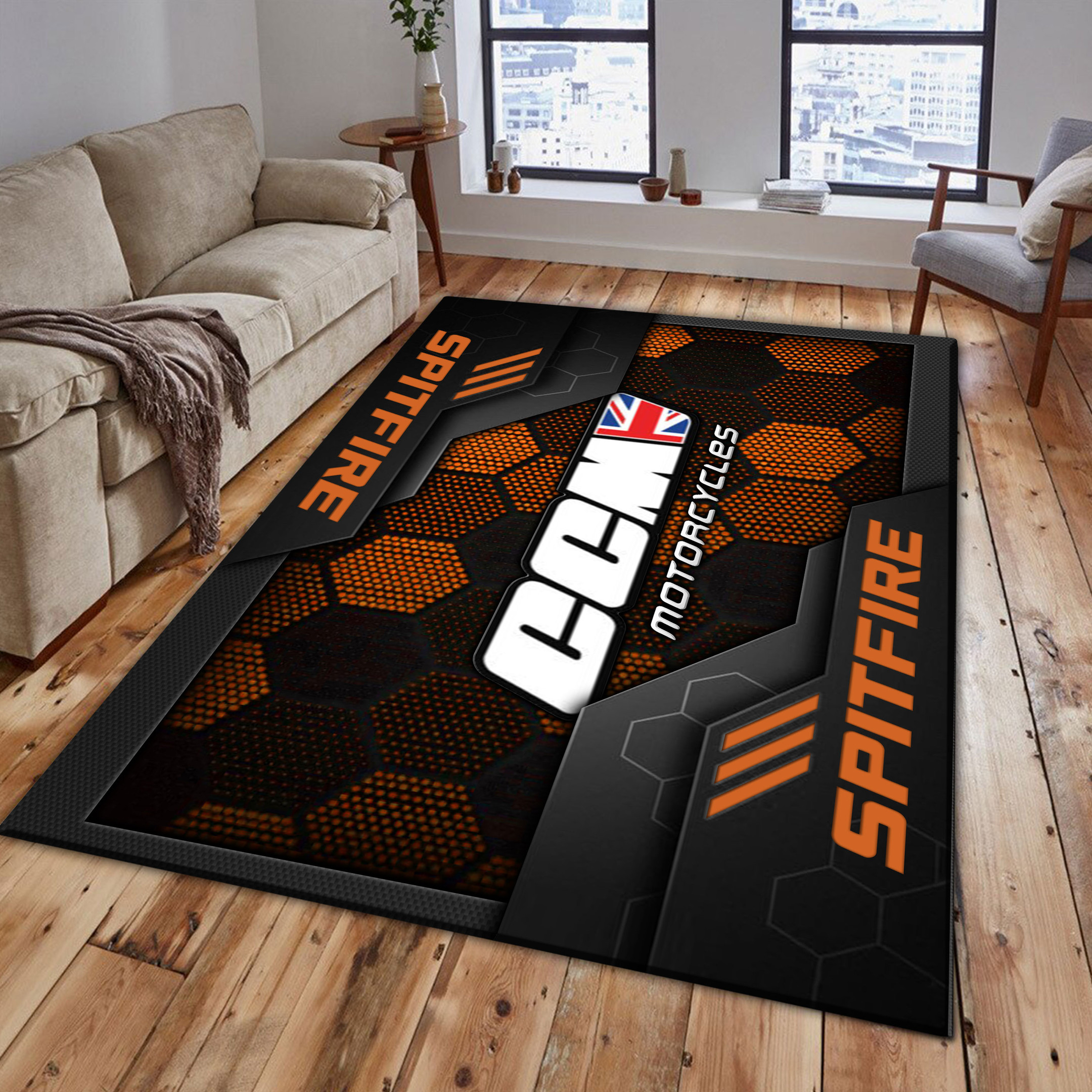 CCM Spitfire Area Rugs 3599 Multicolor - Famjoys CCM Spitfire Area Rugs 3599 Multicolor - Famjoys