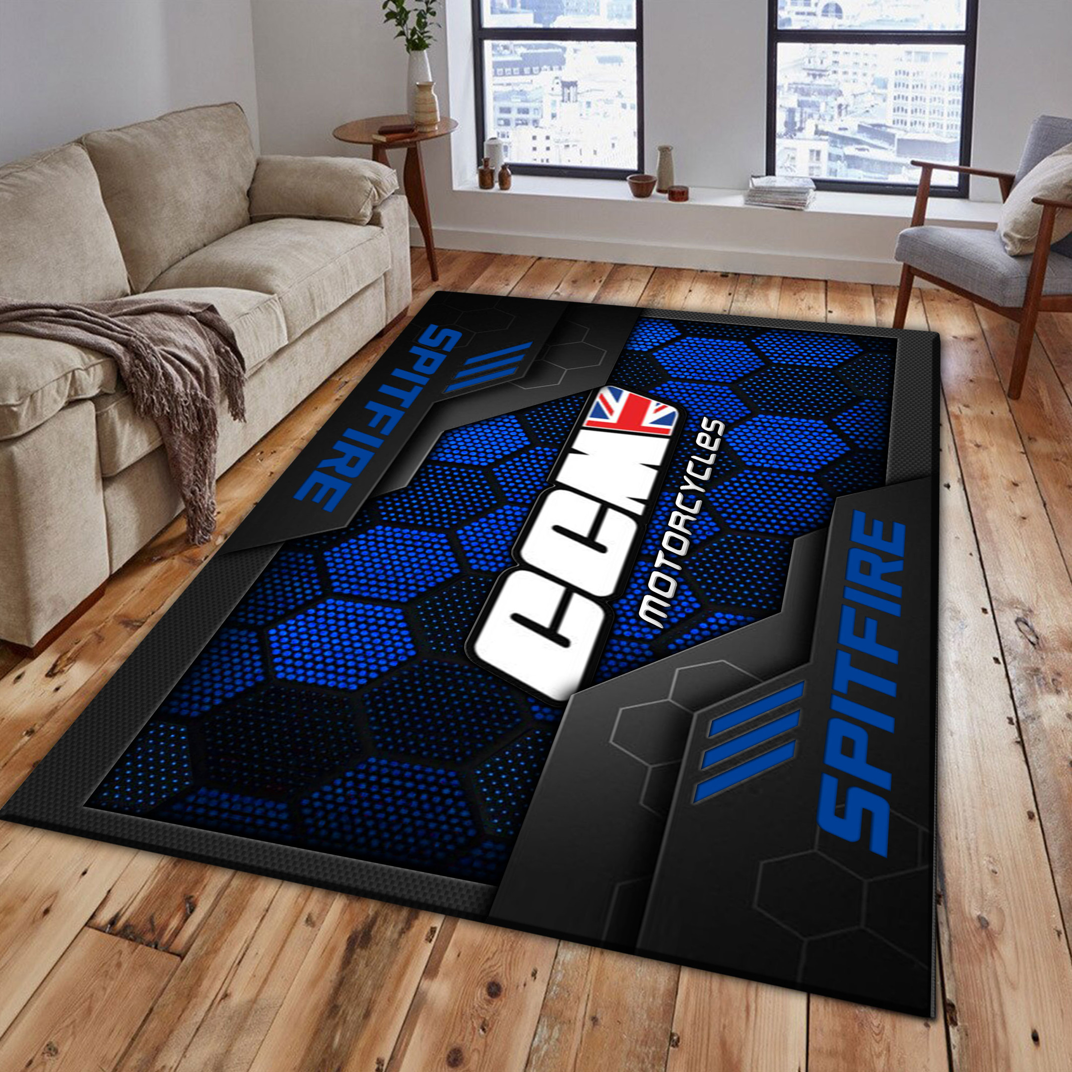 CCM Spitfire Area Rugs 3599 Multicolor - Famjoys CCM Spitfire Area Rugs 3599 Multicolor - Famjoys