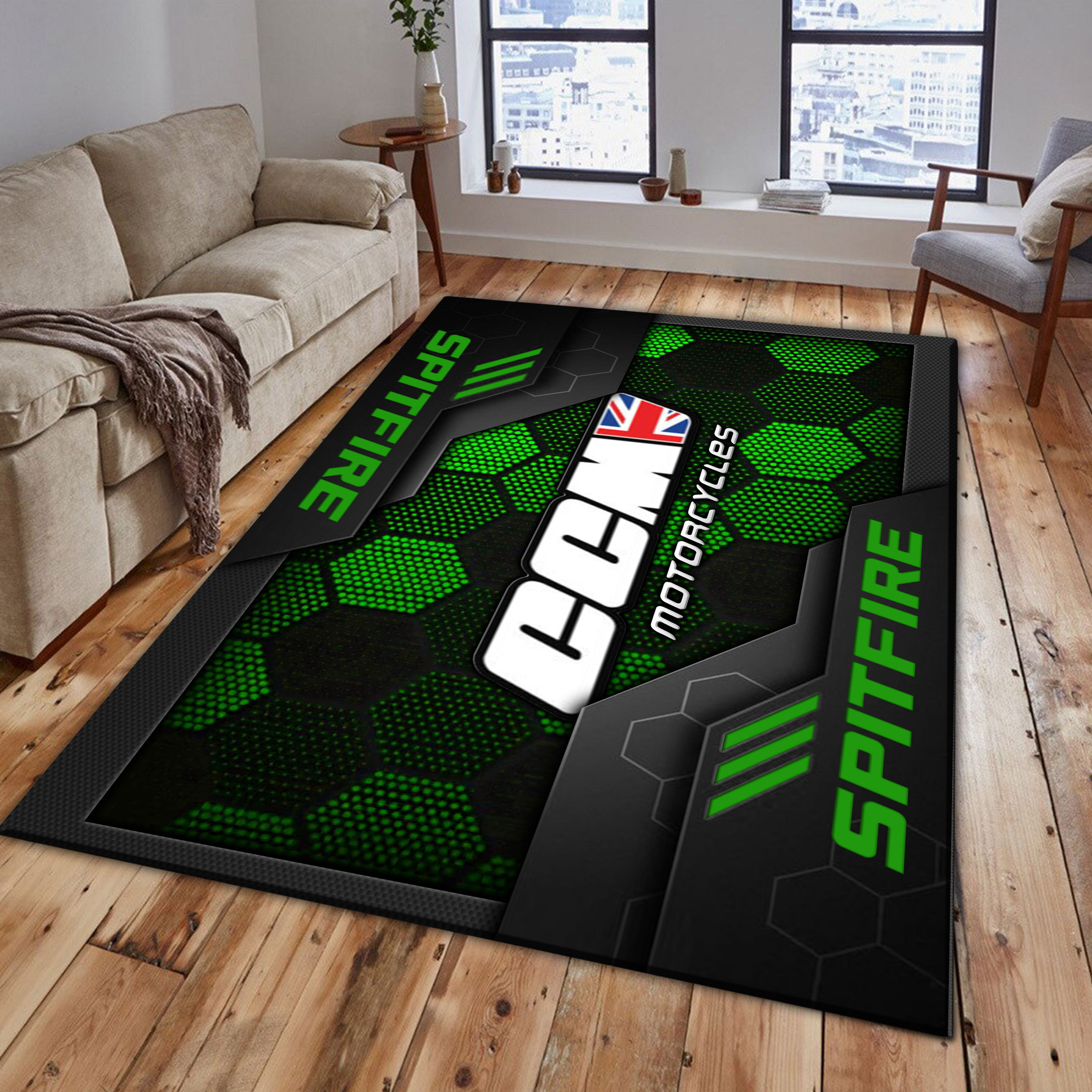 CCM Spitfire Area Rugs 3599 Multicolor - Famjoys CCM Spitfire Area Rugs 3599 Multicolor - Famjoys