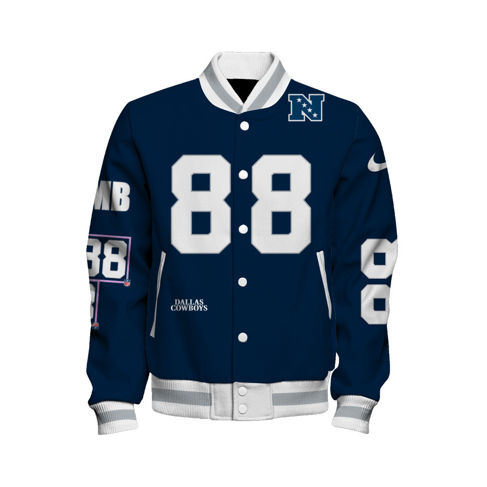 CeeDee Lamb #88 Dallas Cowboys National Football League Unisex Varsity Jacket - Famjoys CeeDee Lamb #88 Dallas Cowboys National Football League Unisex Varsity Jacket - Famjoys