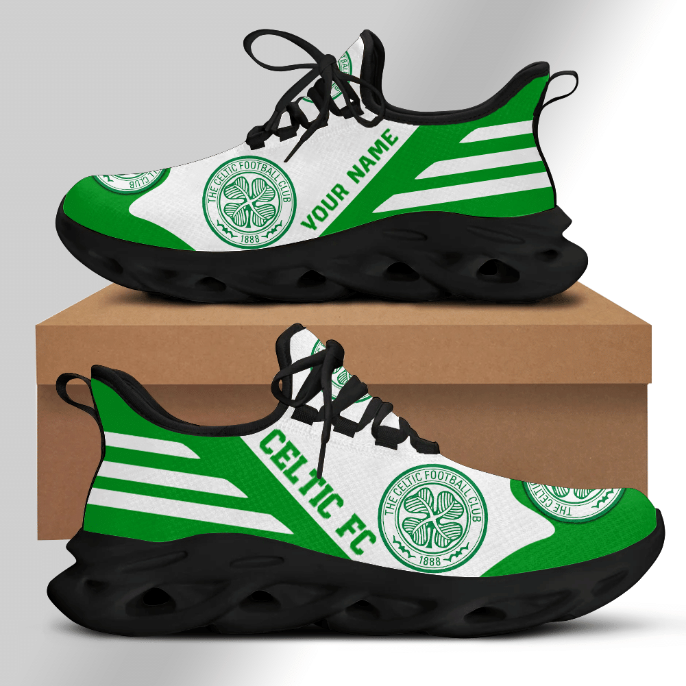 Celtic FC Custom Name OW Shoes V2 - Famjoys Celtic FC Custom Name OW Shoes V2 - Famjoys