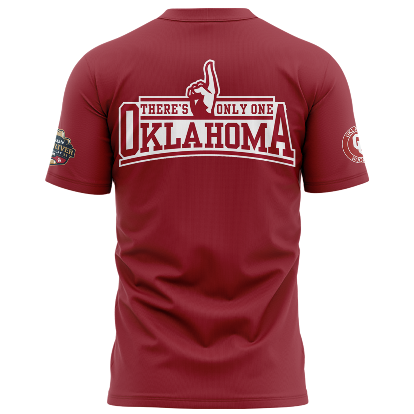 Champion Crimson Oklahoma Sooners Red River Rivalry Slogan T Shirt - Famjoys Champion Crimson Oklahoma Sooners Red River Rivalry Slogan T Shirt - Famjoys