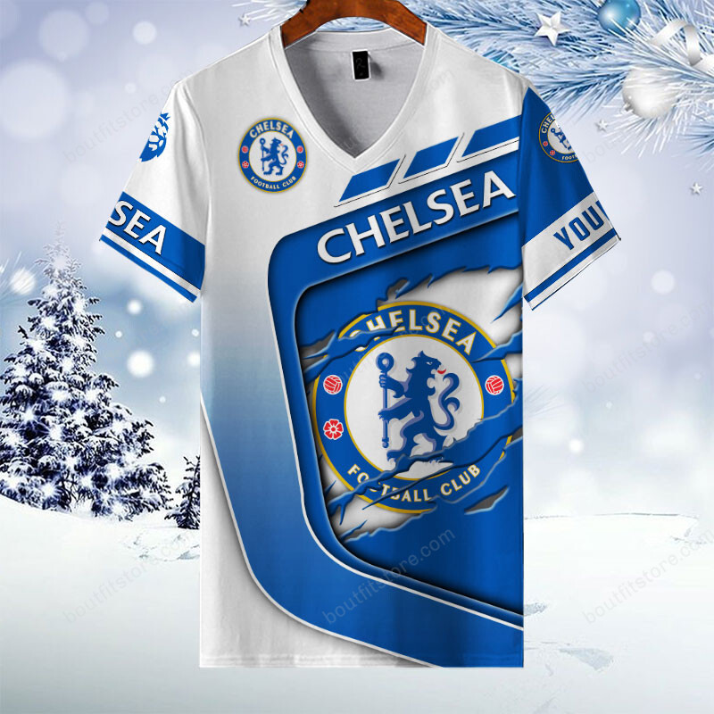 Chelsea FC All Over Print Caftan - Famjoys Chelsea FC All Over Print Caftan - Famjoys