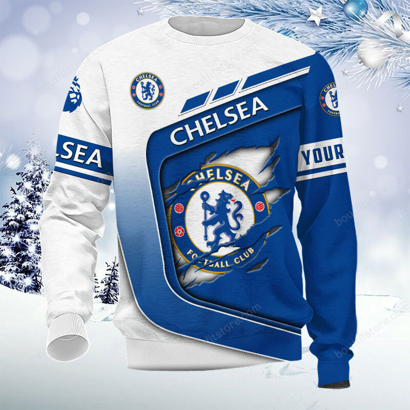 Chelsea FC All Over Print Caftan - Famjoys Chelsea FC All Over Print Caftan - Famjoys