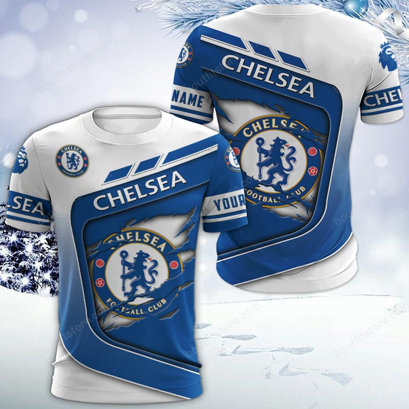 Chelsea FC All Over Print Caftan - Famjoys Chelsea FC All Over Print Caftan - Famjoys