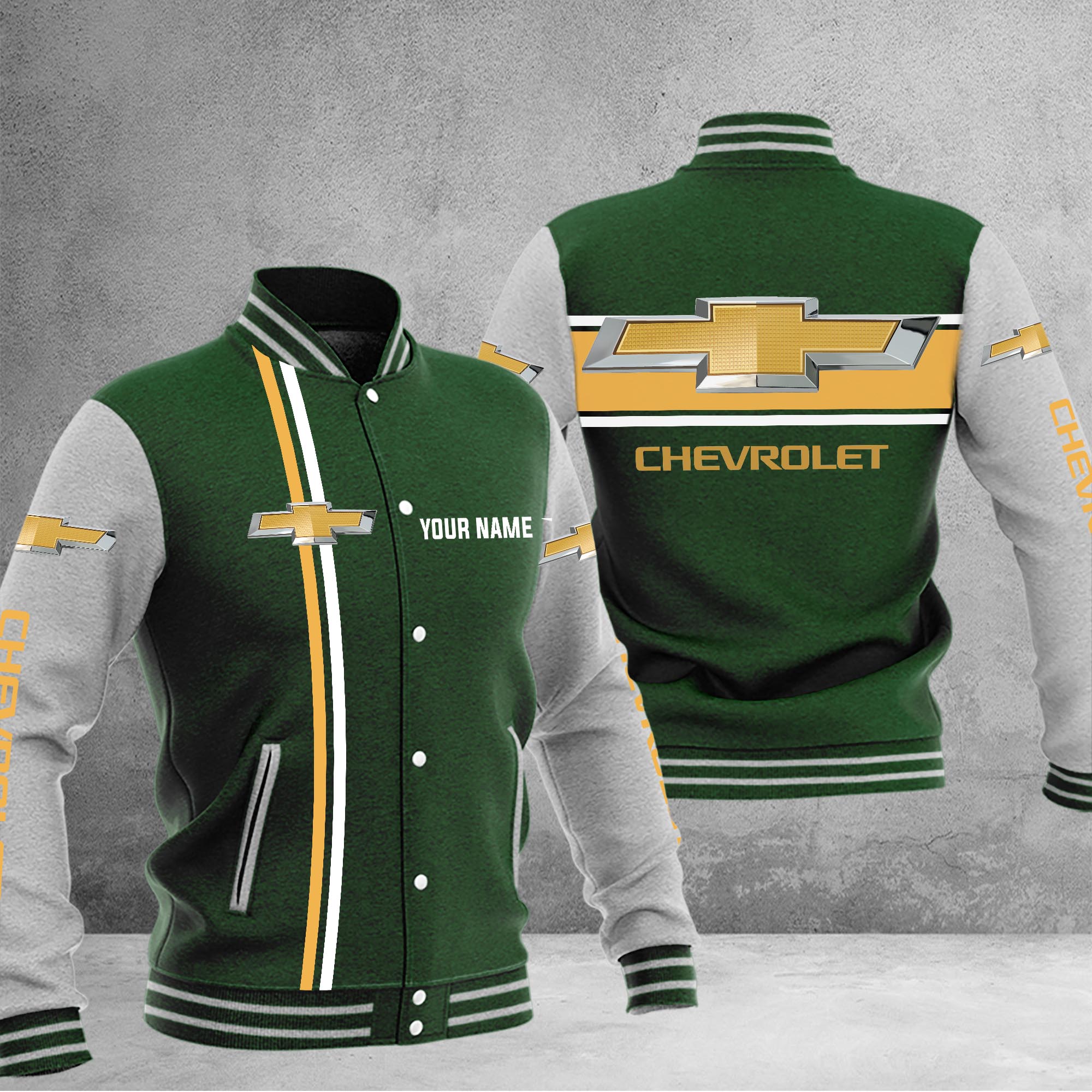 Chevrolet Baseball Jacket - Famjoys Chevrolet Baseball Jacket - Famjoys