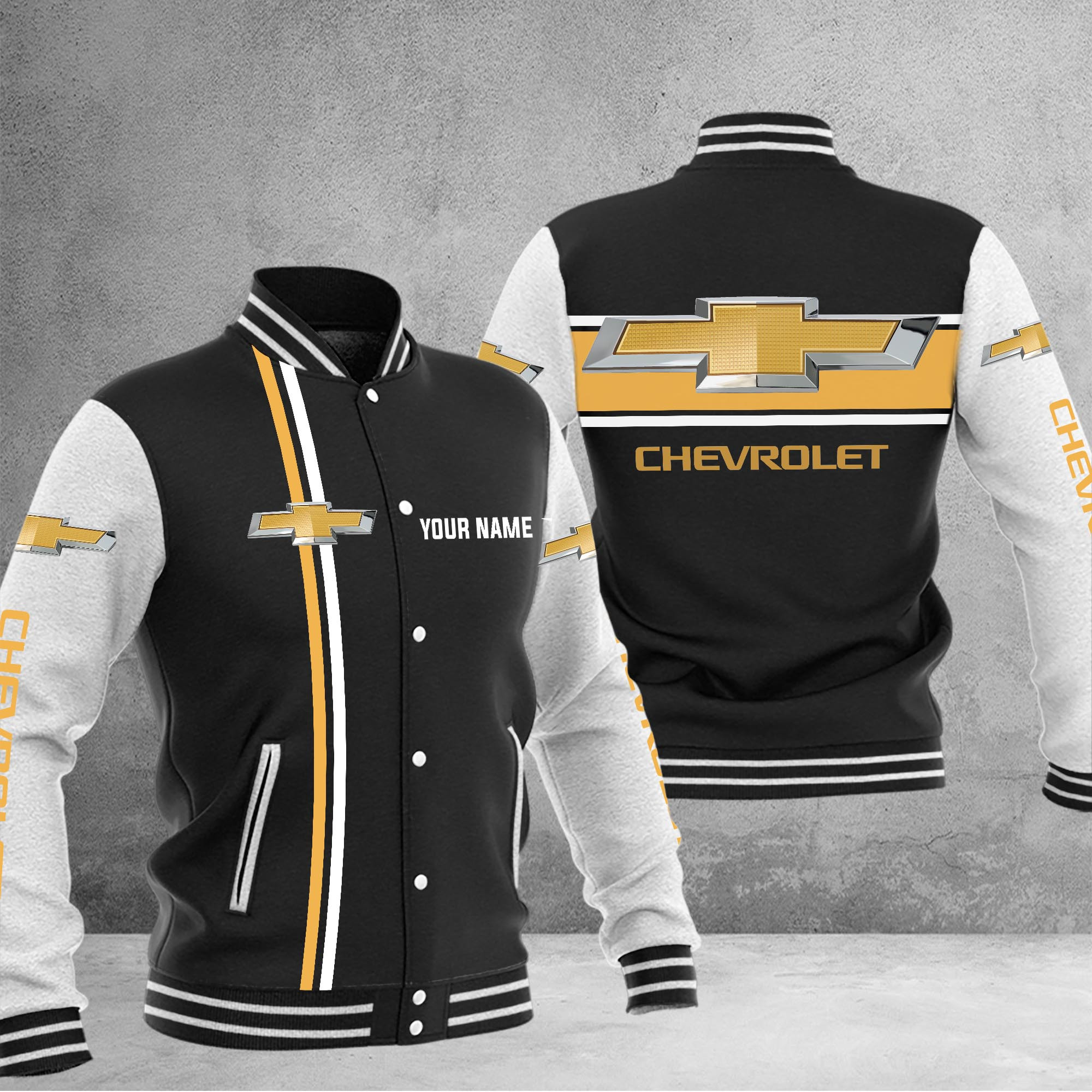Chevrolet Baseball Jacket - Famjoys Chevrolet Baseball Jacket - Famjoys