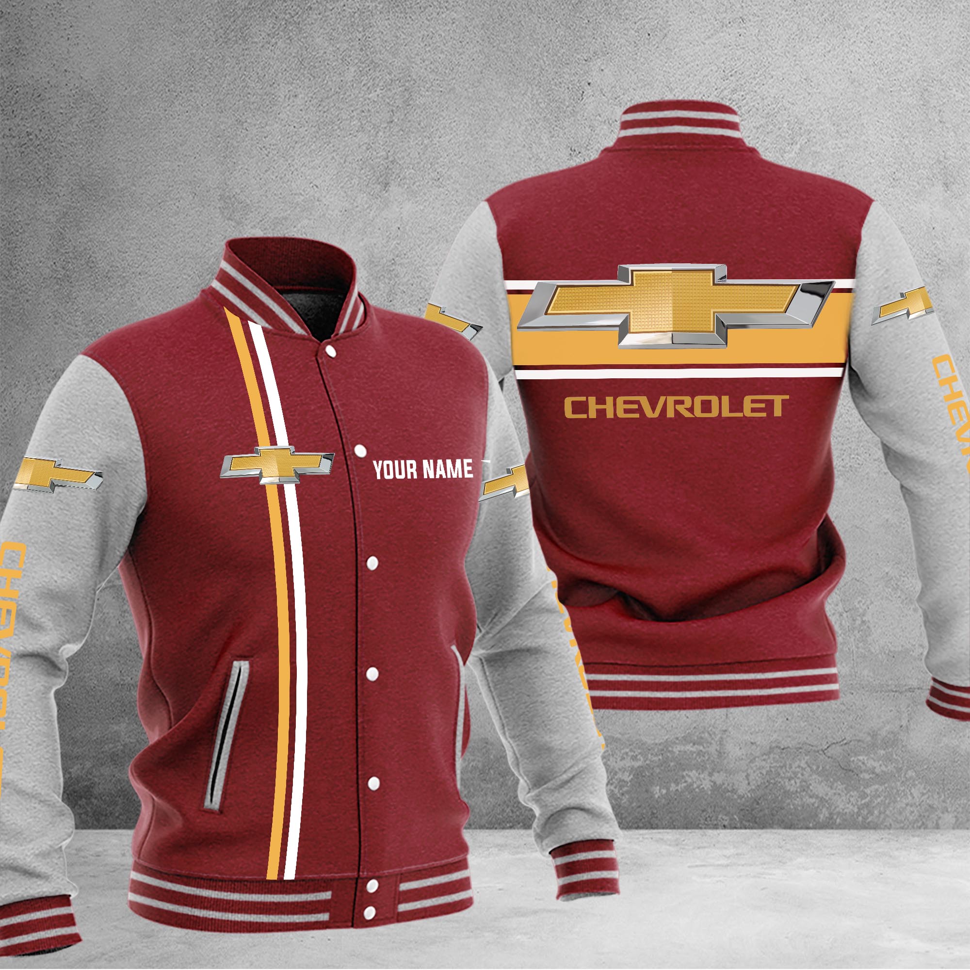 Chevrolet Baseball Jacket - Famjoys Chevrolet Baseball Jacket - Famjoys