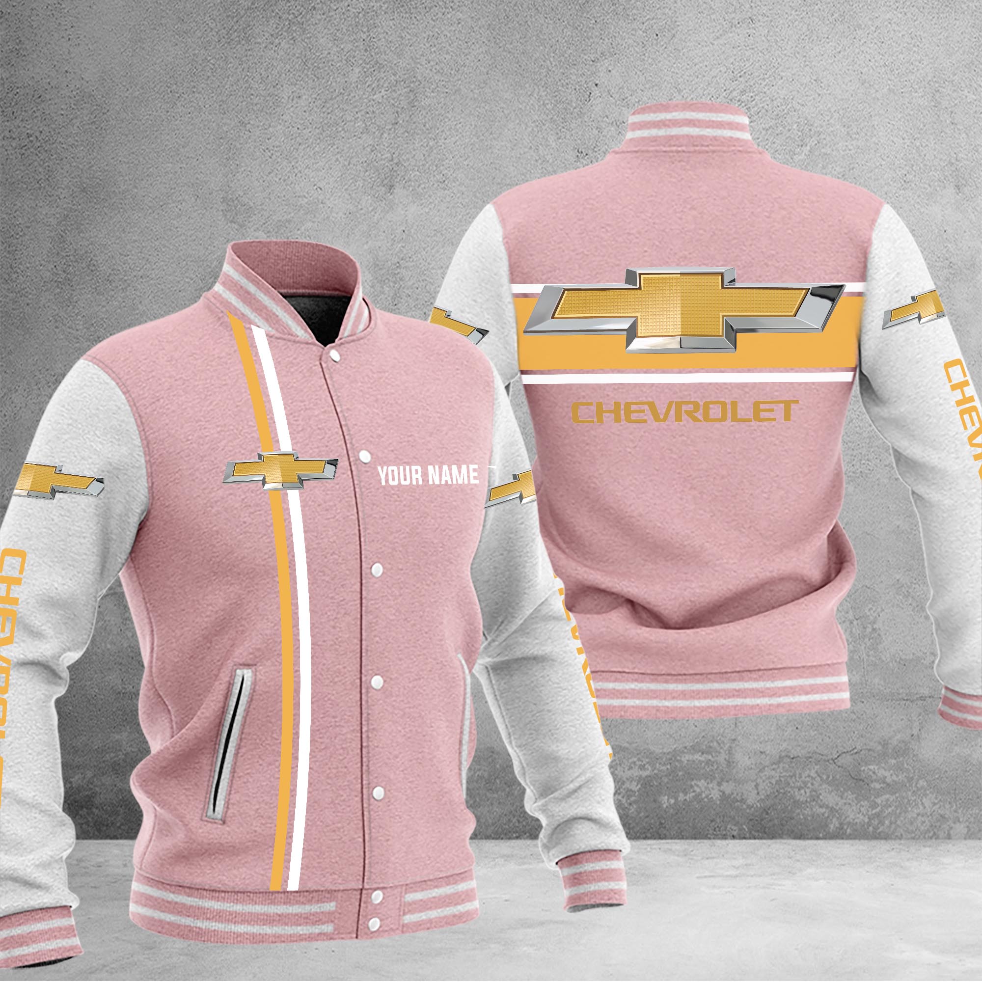 Chevrolet Baseball Jacket - Famjoys Chevrolet Baseball Jacket - Famjoys