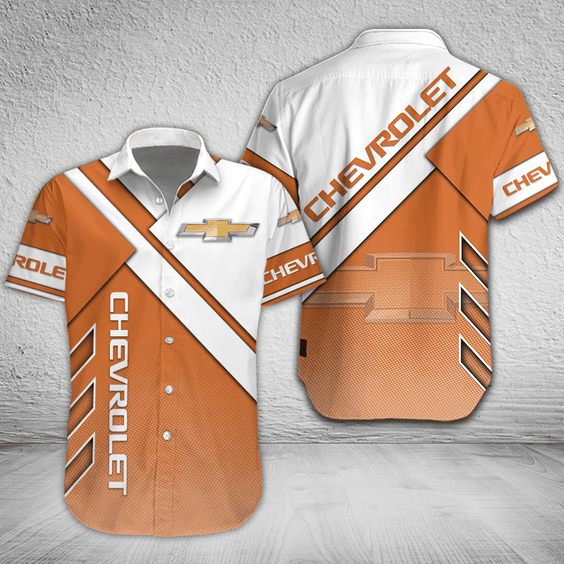 Chevrolet Button Shirt Custom Name, Multicolor - Famjoys Chevrolet Button Shirt Custom Name, Multicolor - Famjoys