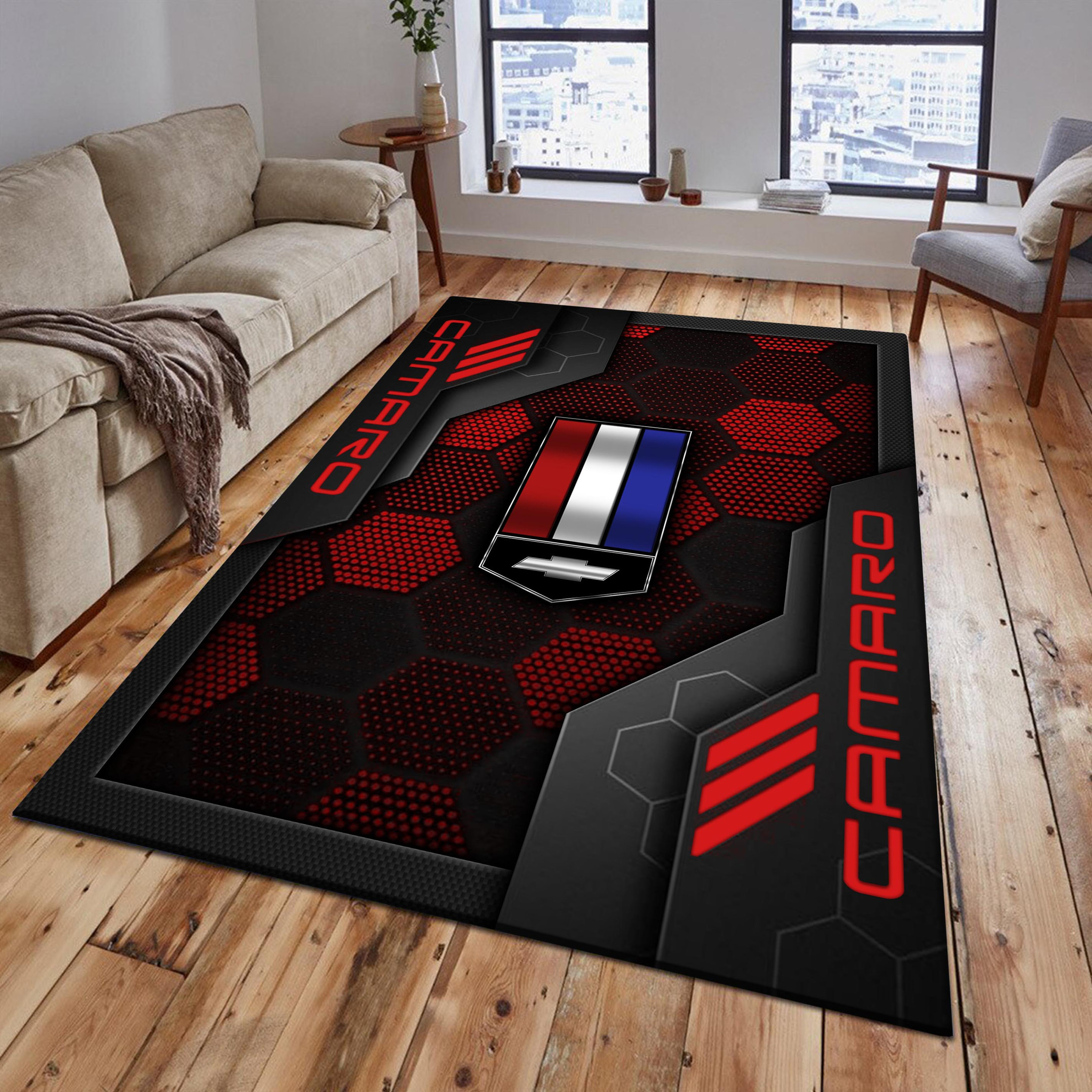 Chevrolet Camaro Area Rugs 2514 Multicolor - Famjoys Chevrolet Camaro Area Rugs 2514 Multicolor - Famjoys