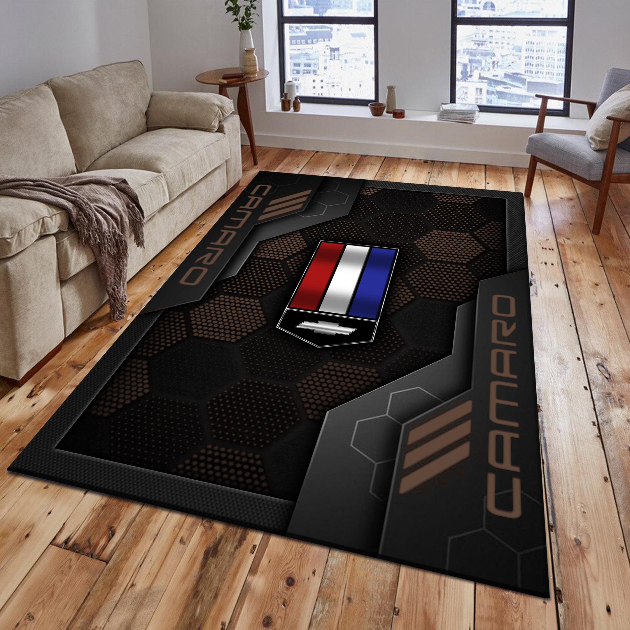 Chevrolet Camaro Area Rugs 2514 Multicolor - Famjoys Chevrolet Camaro Area Rugs 2514 Multicolor - Famjoys