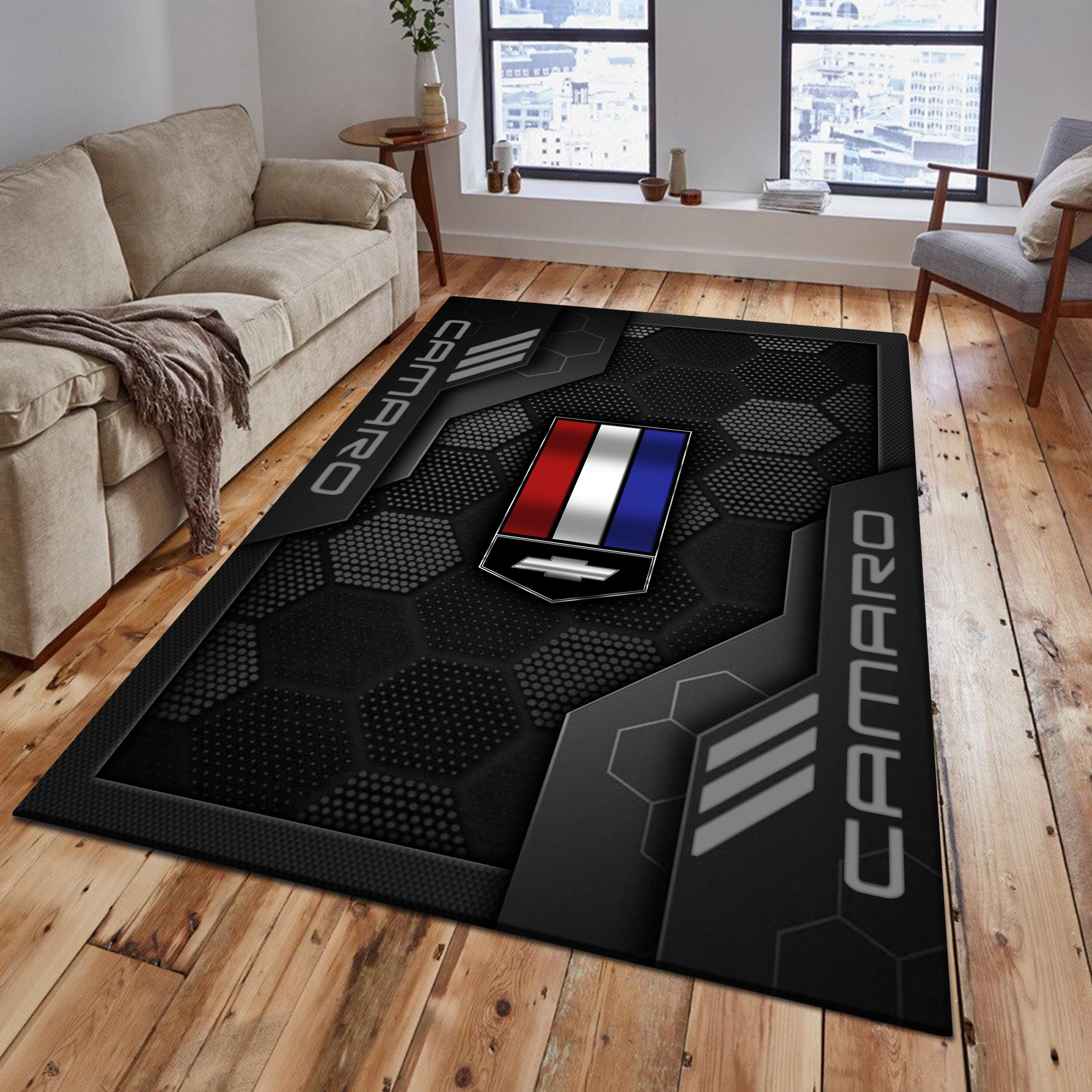 Chevrolet Camaro Area Rugs 2514 Multicolor - Famjoys Chevrolet Camaro Area Rugs 2514 Multicolor - Famjoys