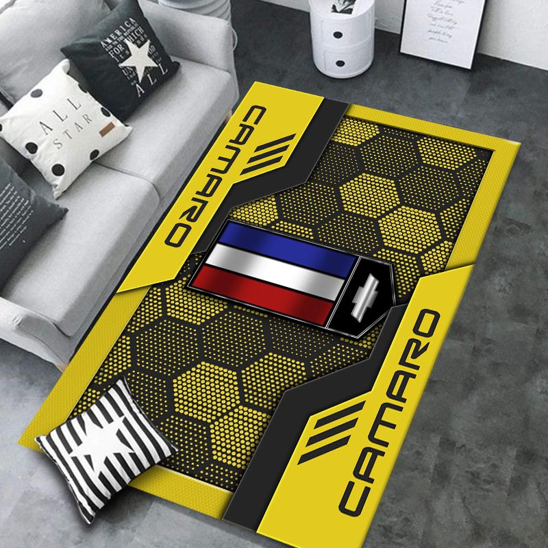 Chevrolet Camaro Area Rugs 3387 Multicolor - Famjoys Chevrolet Camaro Area Rugs 3387 Multicolor - Famjoys